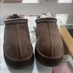 UGG Taupe Suede Tasman